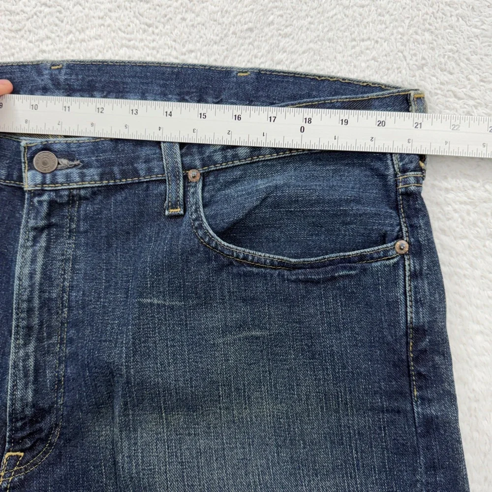 Polo Ralph Lauren Mens Prospect 300 Straight‎ Leg Jeans Dark Wash Blue 40x30